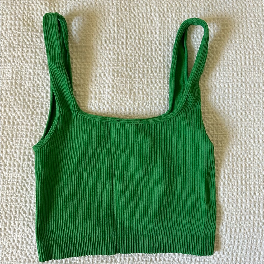 Zara Green Tank Top